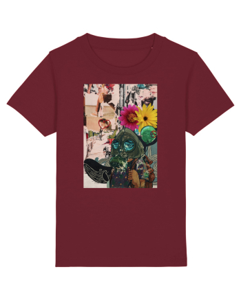 Abstract life Burgundy