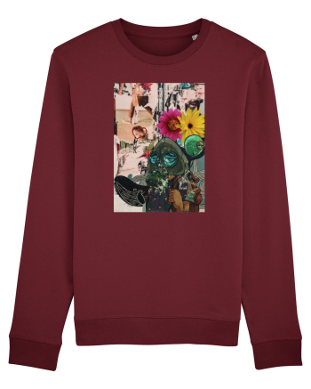 Abstract life Burgundy