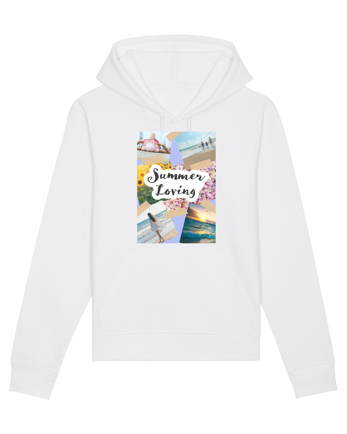 Hanorac Unisex Drummer White