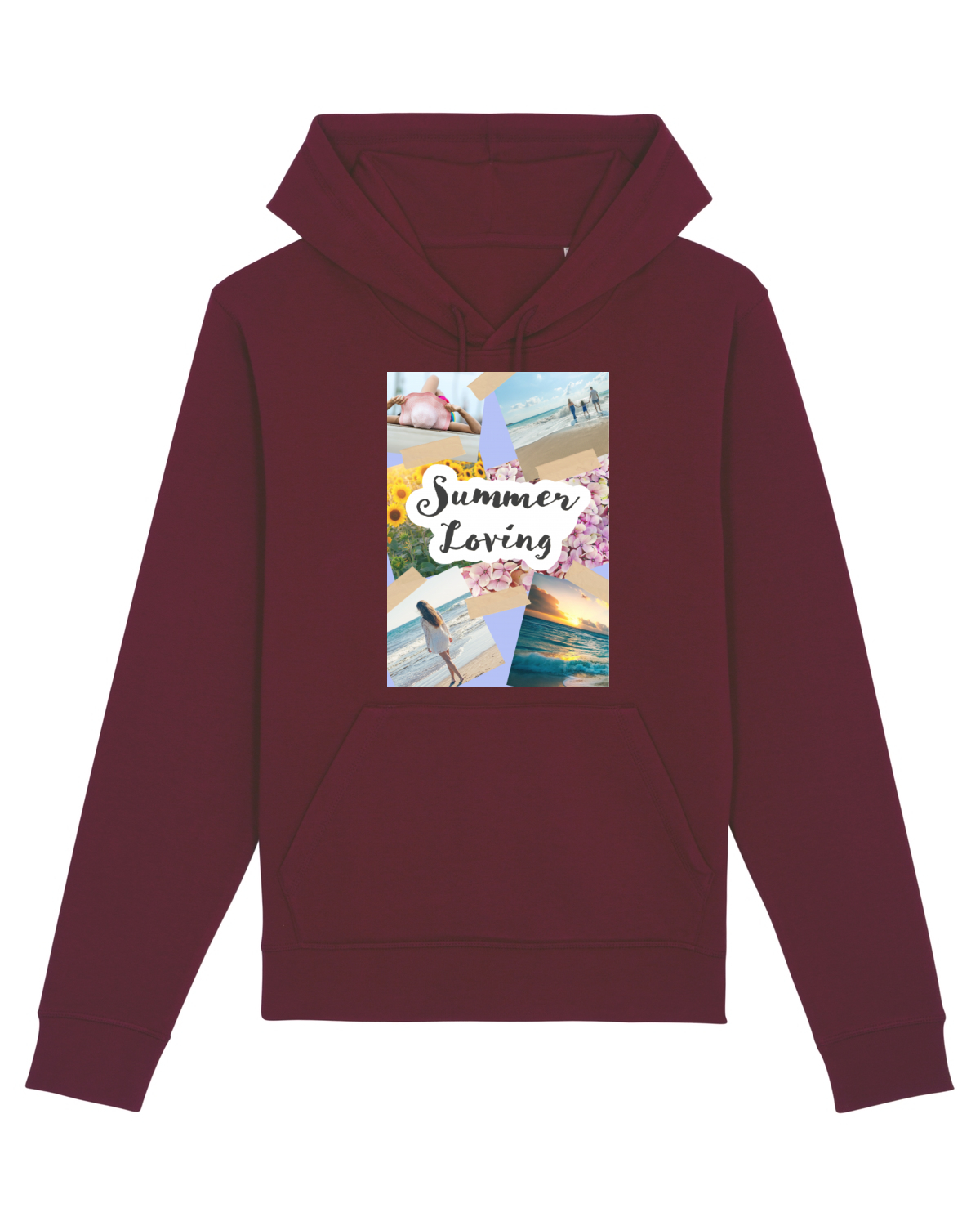 Hanorac Unisex Drummer Burgundy