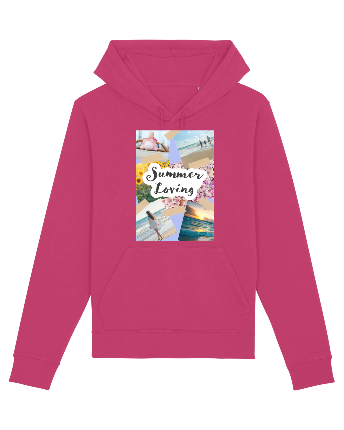 Hanorac Unisex Drummer Raspberry