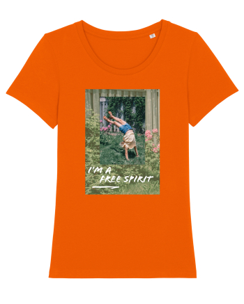 I am a free spirit Bright Orange