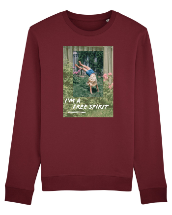 I am a free spirit Burgundy