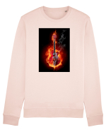 Chitara in flacari Bluză mânecă lungă Unisex Rise