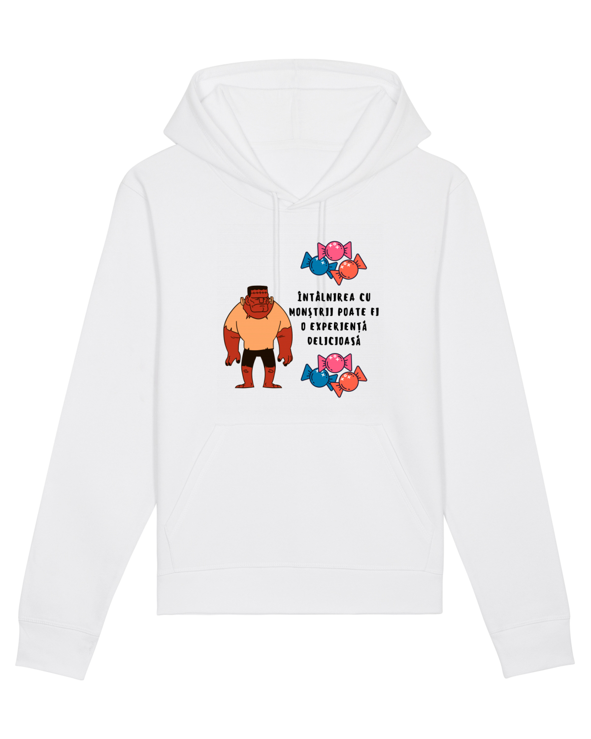 Hanorac Unisex Drummer White