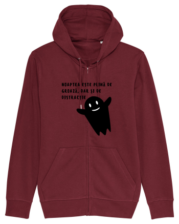 NOAPTEA ESTE PLINĂ DE GROAZĂ - HALLOWEEN Burgundy