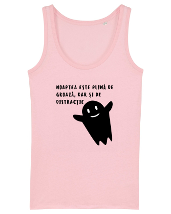 NOAPTEA ESTE PLINĂ DE GROAZĂ - HALLOWEEN Cotton Pink
