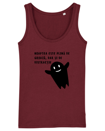 NOAPTEA ESTE PLINĂ DE GROAZĂ - HALLOWEEN Burgundy