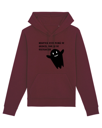NOAPTEA ESTE PLINĂ DE GROAZĂ - HALLOWEEN Burgundy