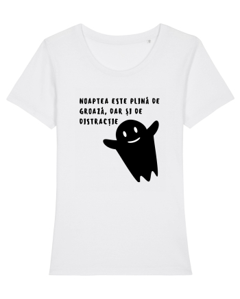 NOAPTEA ESTE PLINĂ DE GROAZĂ - HALLOWEEN White