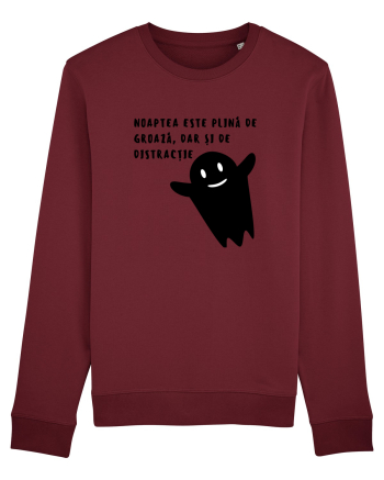 NOAPTEA ESTE PLINĂ DE GROAZĂ - HALLOWEEN Burgundy