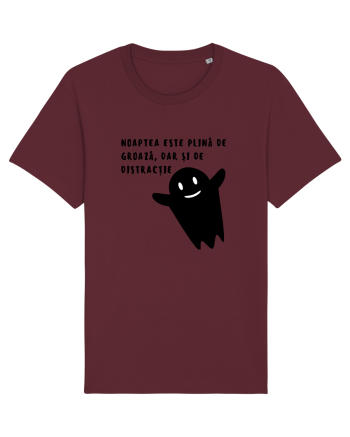 NOAPTEA ESTE PLINĂ DE GROAZĂ - HALLOWEEN Burgundy