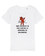 DRĂCUȘOR PREGATIT - HALLOWEEN Tricou mânecă scurtă  Copii Mini Creator