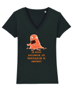 FII ÎNFRICOȘĂTOR - HALLOWEEN Tricou mânecă scurtă guler V Damă Evoker