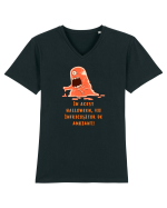 FII ÎNFRICOȘĂTOR - HALLOWEEN Tricou mânecă scurtă guler V Bărbat Presenter