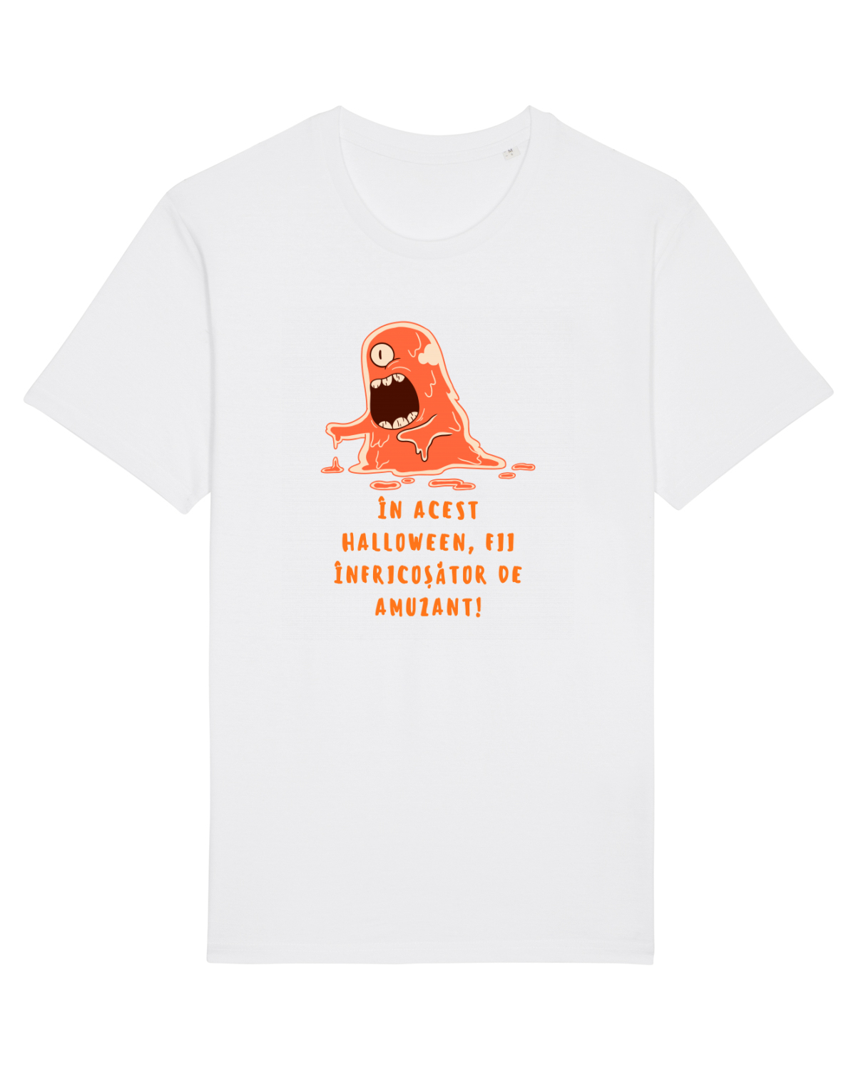 Tricou mânecă scurtă Unisex Rocker White