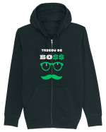 TRICOU DE BO$$ Hanorac cu fermoar Unisex Connector