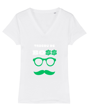 TRICOU DE BO$$ White