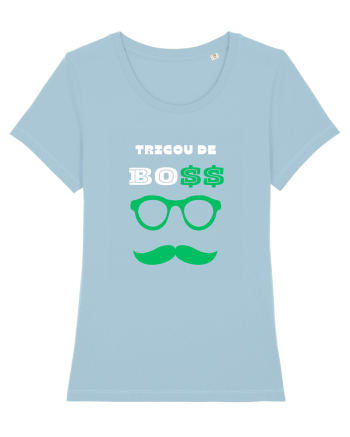 TRICOU DE BO$$ Sky Blue