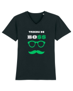TRICOU DE BO$$ Tricou mânecă scurtă guler V Bărbat Presenter