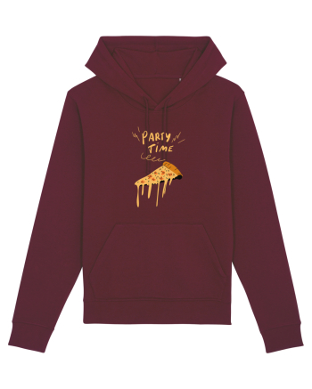 PARTY TIME - PIZZA Burgundy