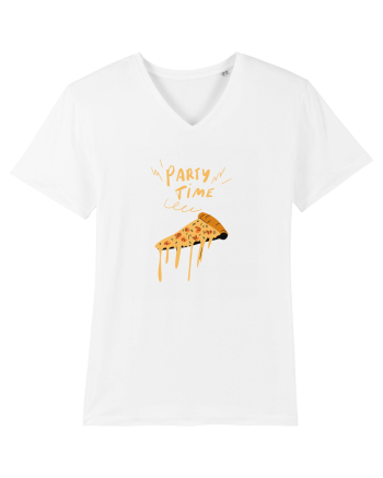 PARTY TIME - PIZZA White