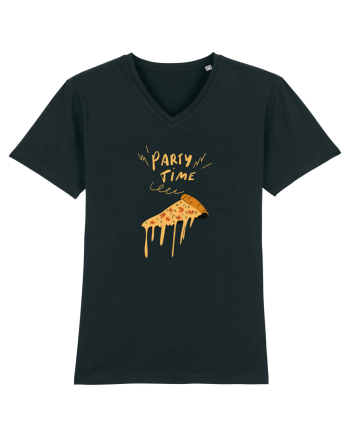 PARTY TIME - PIZZA Black