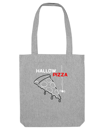 HALLOW PIZZA - HALLOWEEN Heather Grey