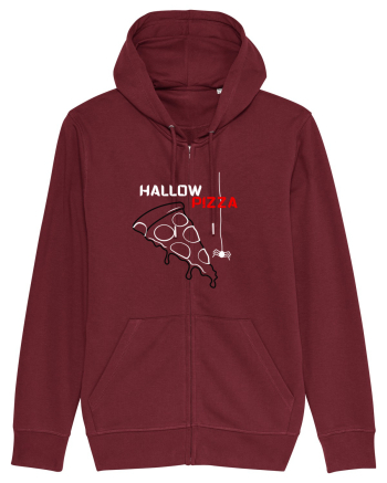 HALLOW PIZZA - HALLOWEEN Burgundy