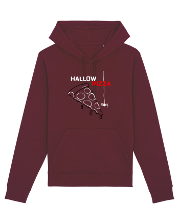 HALLOW PIZZA - HALLOWEEN Burgundy