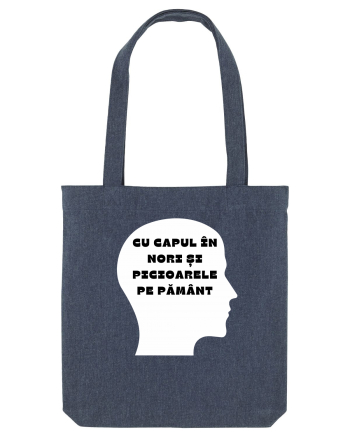 CU CAPUL ÎN NORI Midnight Blue