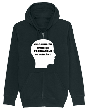 CU CAPUL ÎN NORI Black