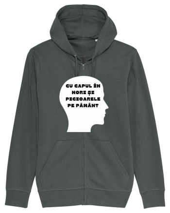 CU CAPUL ÎN NORI Anthracite