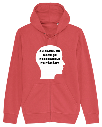 CU CAPUL ÎN NORI Carmine Red