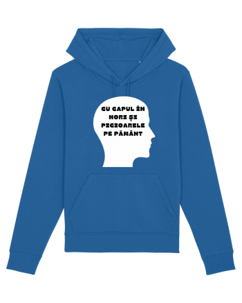 CU CAPUL ÎN NORI Royal Blue