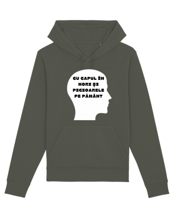 CU CAPUL ÎN NORI Khaki