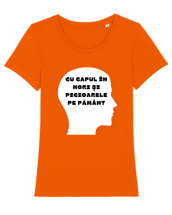 CU CAPUL ÎN NORI Bright Orange