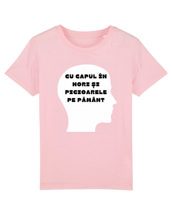 CU CAPUL ÎN NORI Cotton Pink