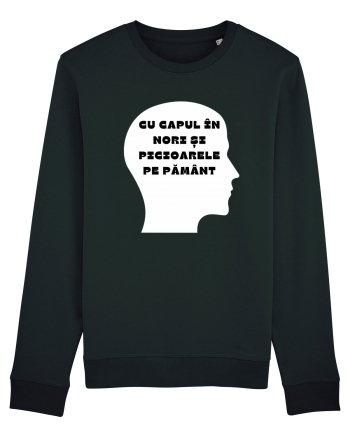 CU CAPUL ÎN NORI Black