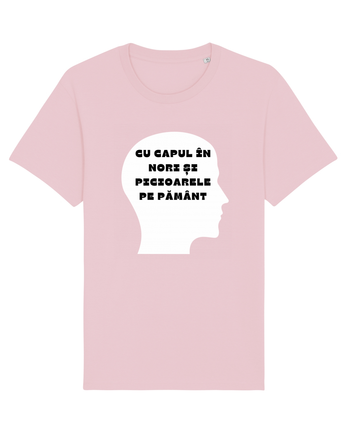Tricou mânecă scurtă Unisex Rocker Cotton Pink