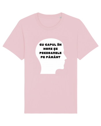 CU CAPUL ÎN NORI Cotton Pink