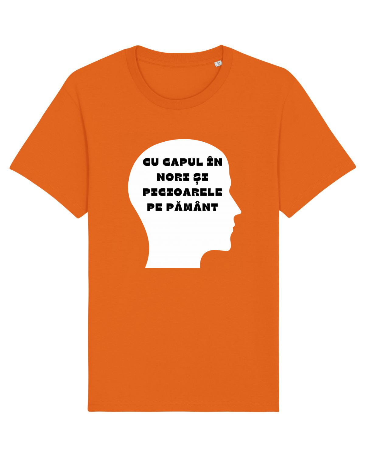 Tricou mânecă scurtă Unisex Rocker Bright Orange