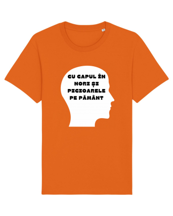 CU CAPUL ÎN NORI Bright Orange