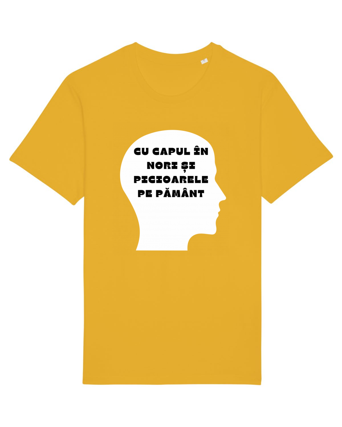 Tricou mânecă scurtă Unisex Rocker Spectra Yellow