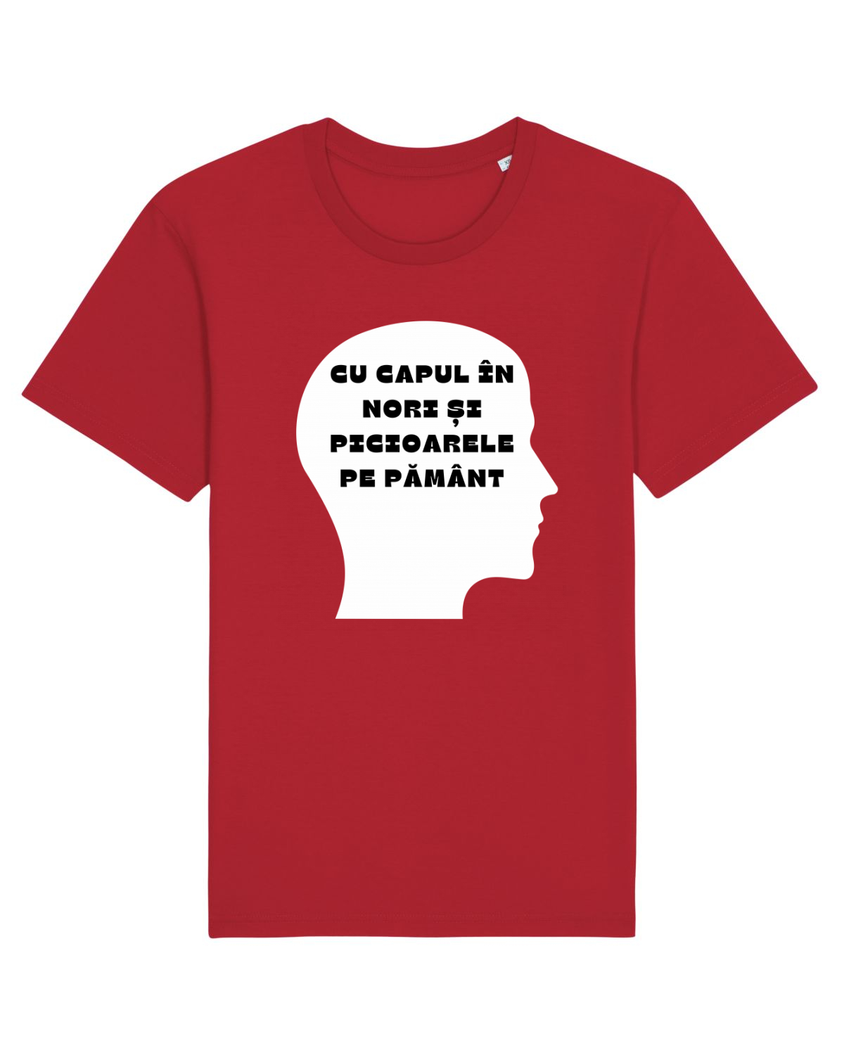 Tricou mânecă scurtă Unisex Rocker Red