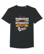 A fi prost Tricou mânecă scurtă guler larg Bărbat Skater