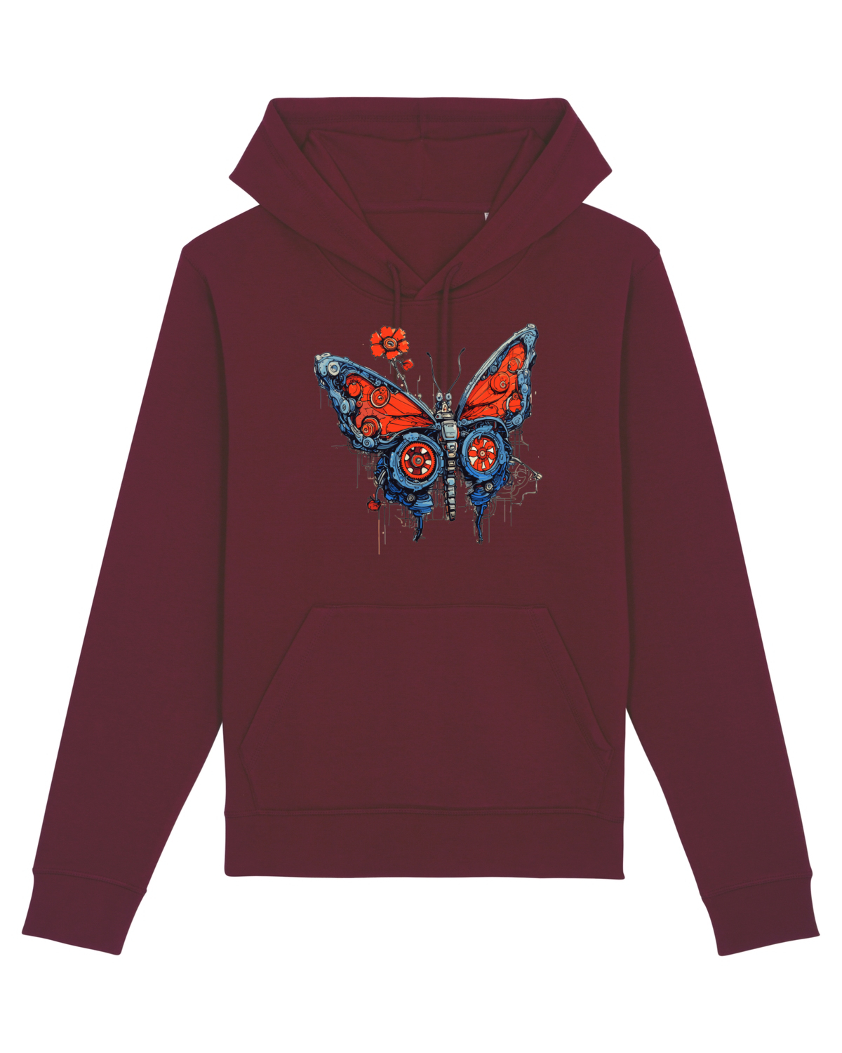 Hanorac Unisex Drummer Burgundy