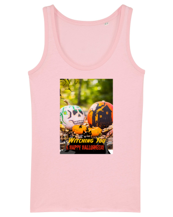 Witching you a happy Halloween Cotton Pink