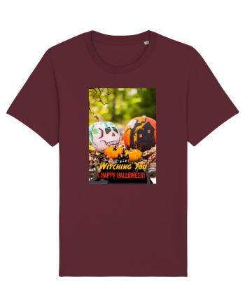 Witching you a happy Halloween Burgundy
