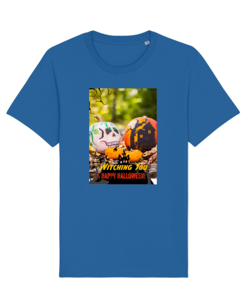 Witching you a happy Halloween Royal Blue